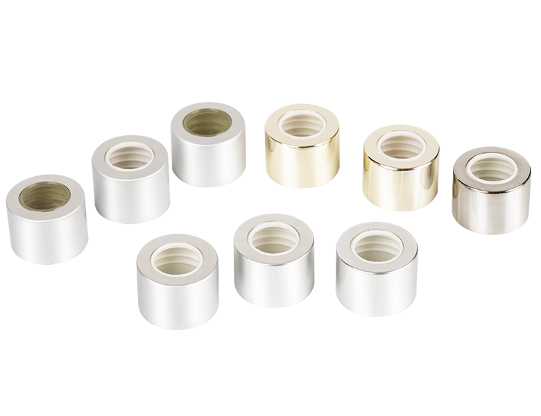 Cosmetisch aluminium-plastic dekselaccessoire