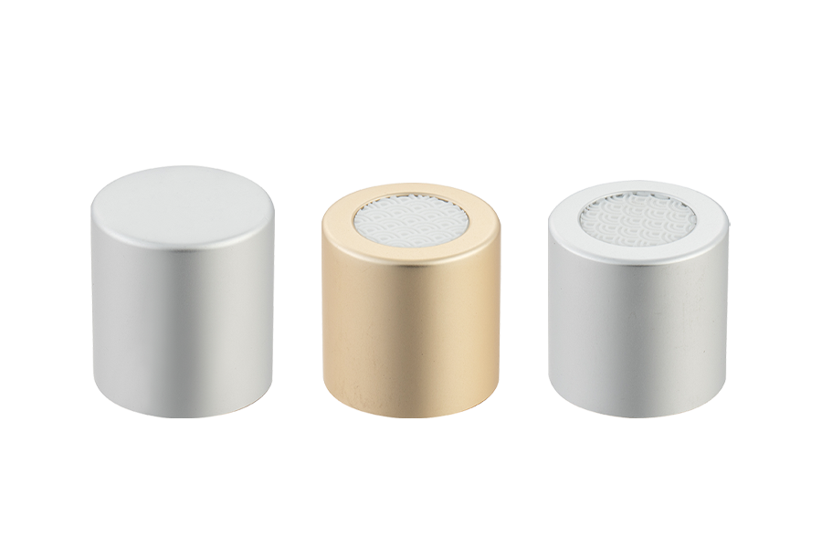 Aluminium plastic ronde schroef parfumafdekking