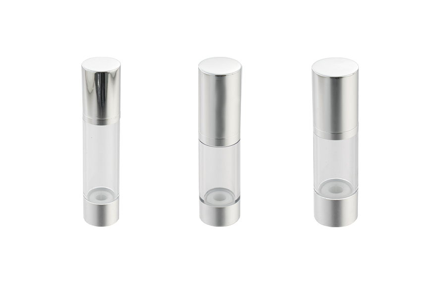 Hooggrade afgesloten vacuümpersfles aluminium lotionfles